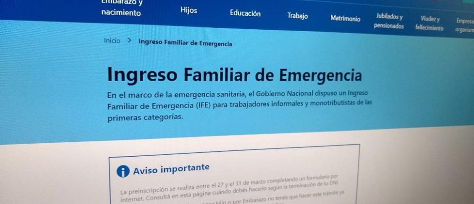 ANSES IFE WEB