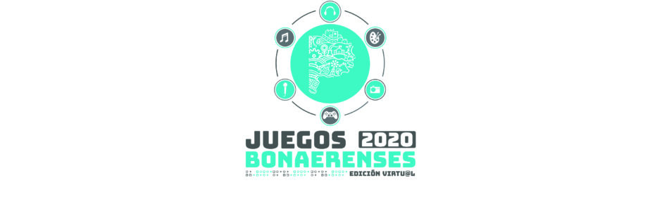 Logo Juegos Bonaerenses 2020 Edicion Virtual wide