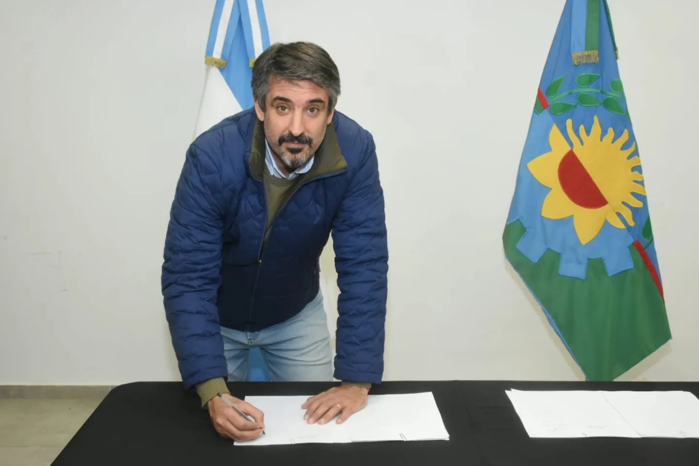 Reclamo del Intendente Municipal para la continuidad de las obras ...